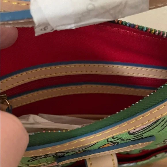 Dooney & Bourke Green Disney Crossbody Bag - NWT! - Picture 8 of 10